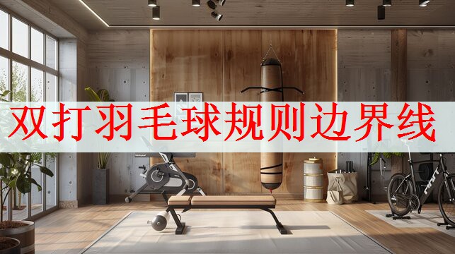 双打羽毛球规则边界线